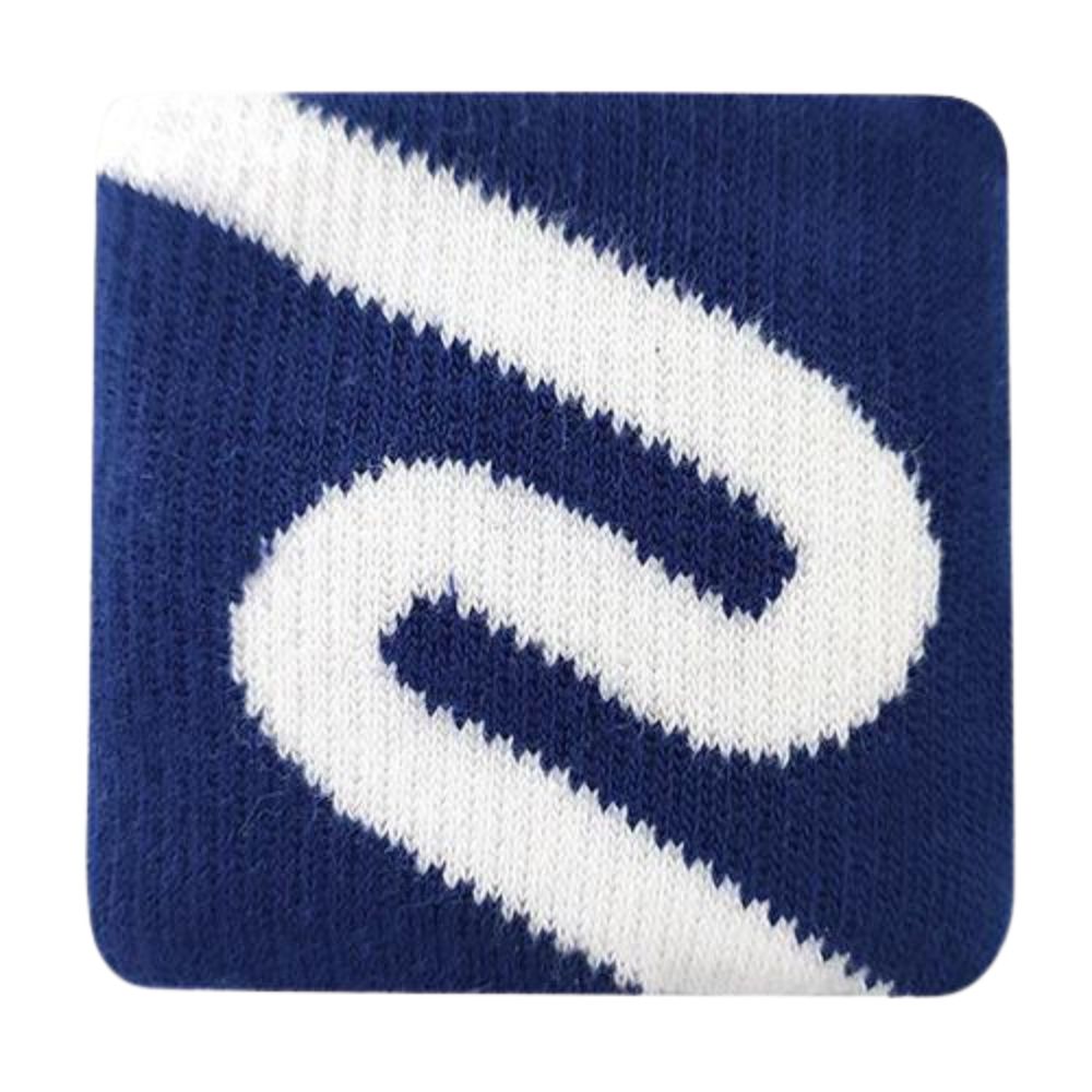 Muñequeras Cortas 2pk Zusset Azul/Blanco 8-8cm