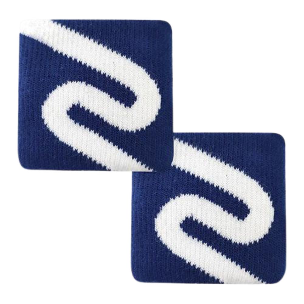 Muñequeras Cortas 2pk Zusset Azul/Blanco 8-8cm