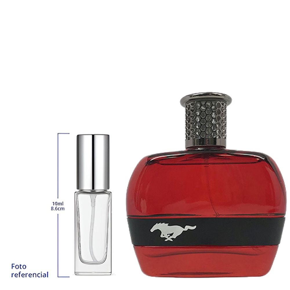 Mustang Red Decant Travel Size Eau De Toilette For Men