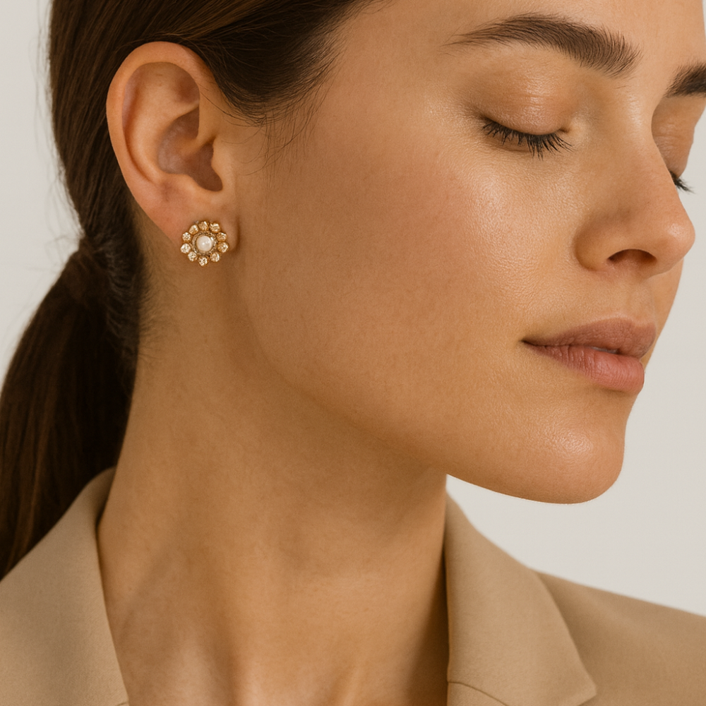 Nicole Miller Set De 9 Pares Zarcillos