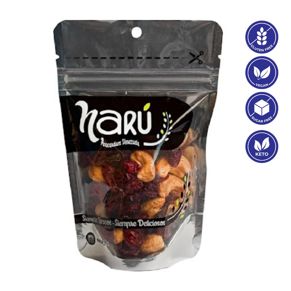 Naru Merey Salado Con Cranberries 80 gr