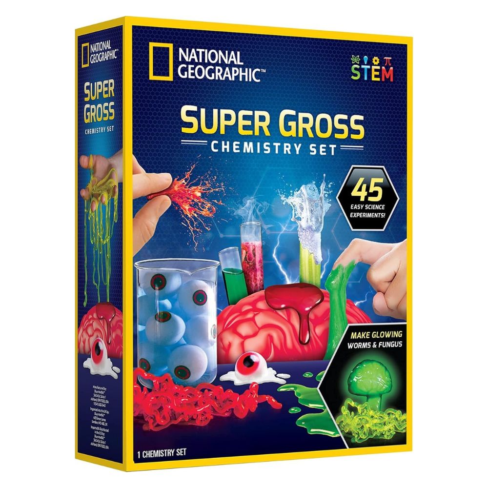 National Geographic Super Gross Chemistry Set 8+