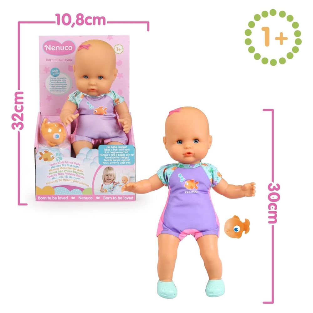 Nenuco Muñeca Mi Primer Baño