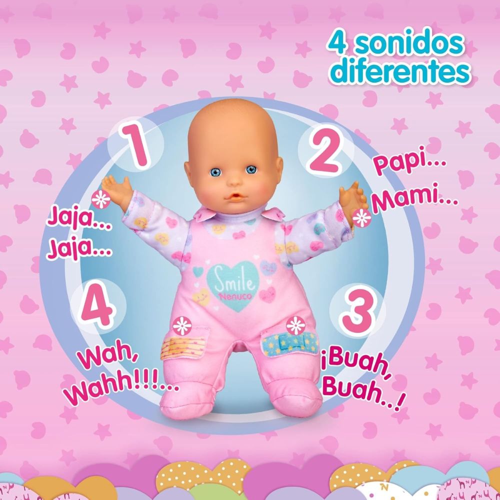 Nenuco Muñeco Tiritas Interactivo 10m+