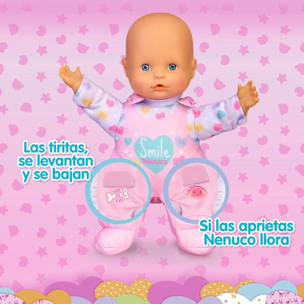 Nenuco Muñeco Tiritas Interactivo 10m+