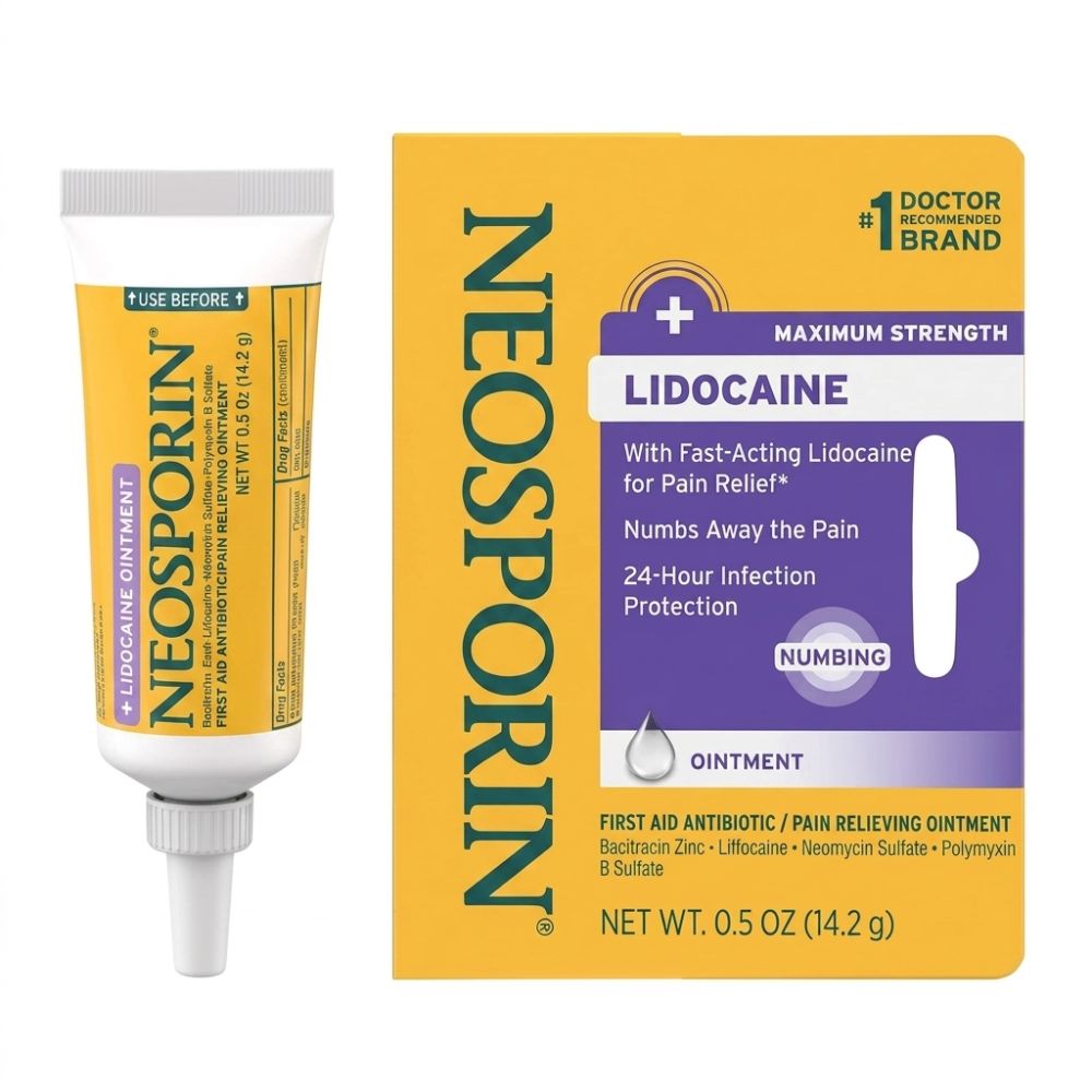 Neosporin + Lidocaine Ointment 14.2gr