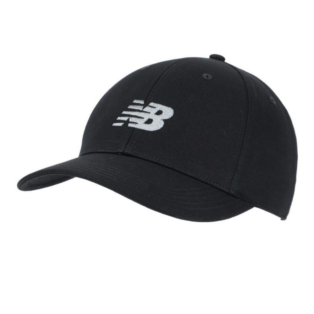 New Balance Gorra 6-Panel Structured Snapback Negro