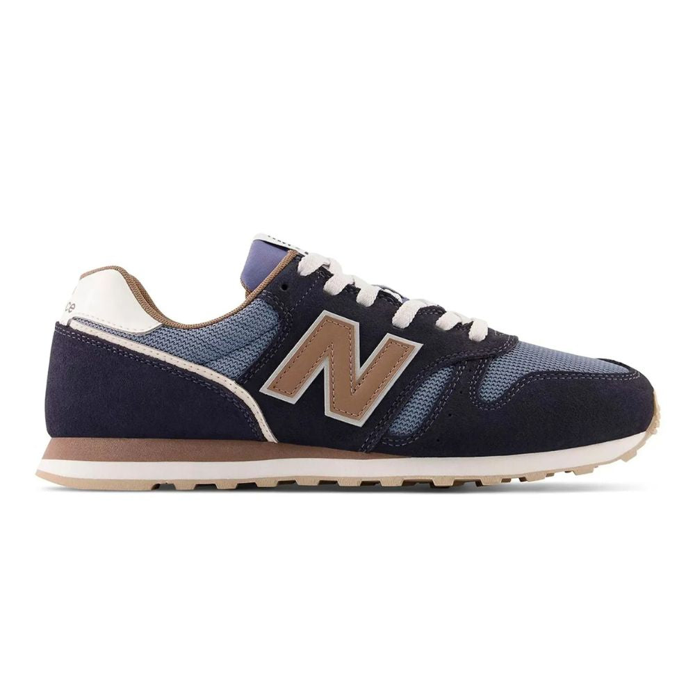 New Balance Lifestyle 373 Azul Marino Y Marrón Zapato Para Caballeros