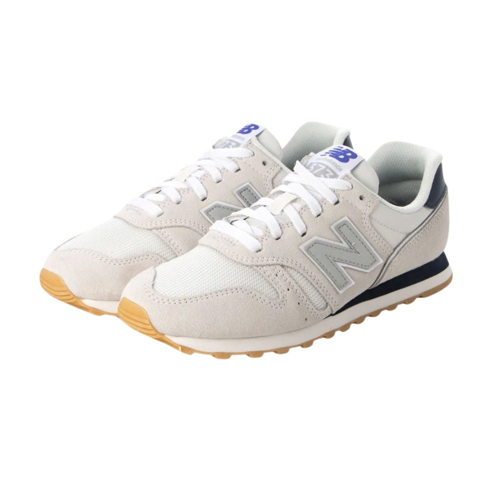 New Balance Lifestyle 373 Blanco Y azul Marino Zapato Para Caballeros