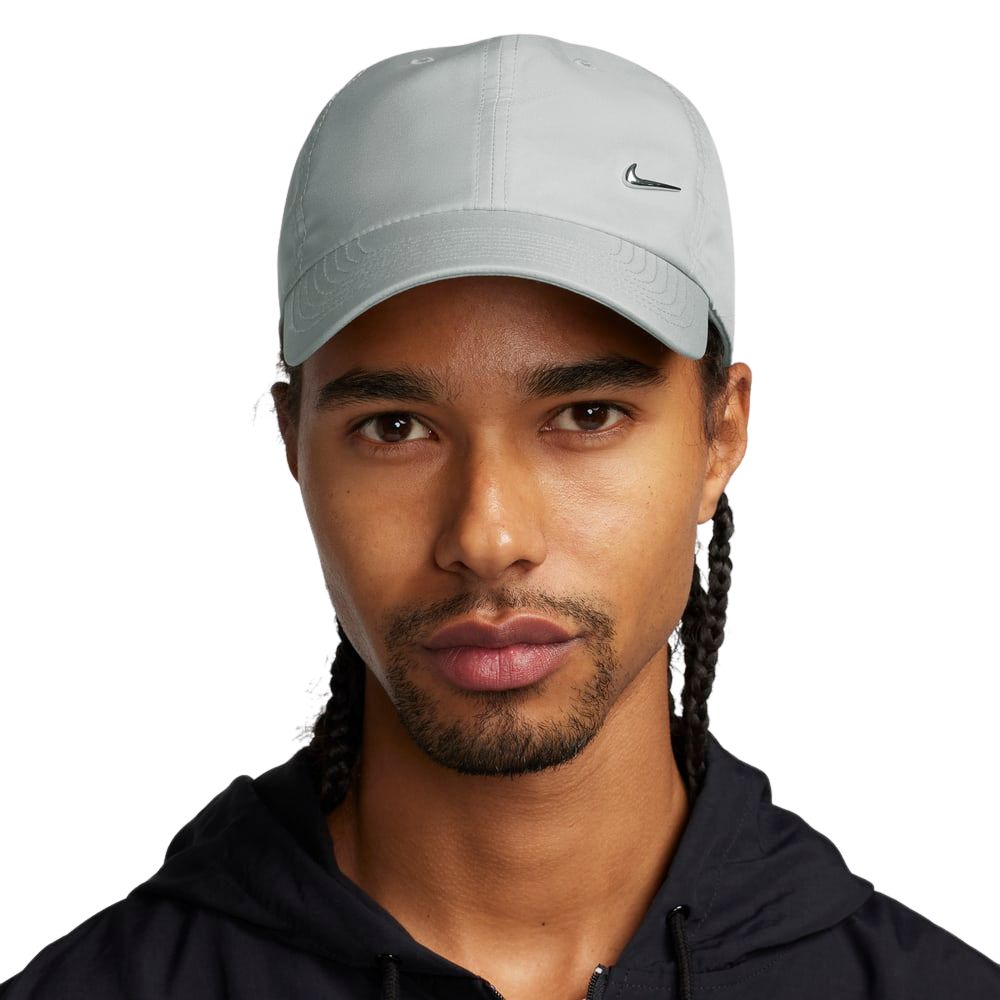 Nike Gorra Dri Fit Club Unstructured Gris Metalizado