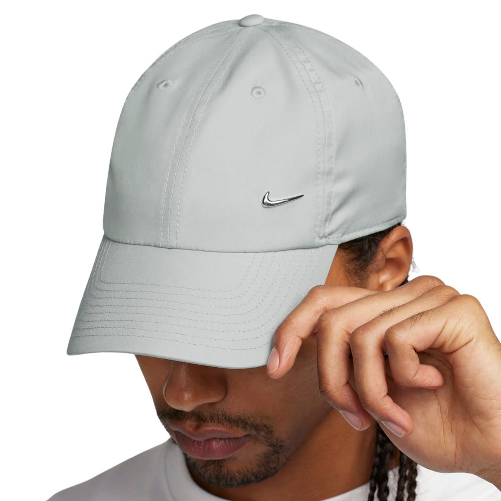 Nike Gorra Dri Fit Club Unstructured Gris Metalizado