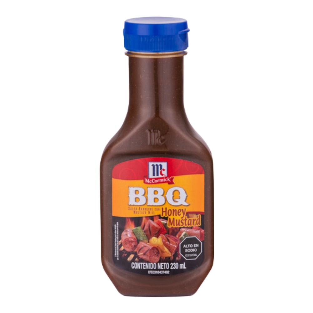 McCormick Salsa BBQ Miel y Mostaza 230 Gr