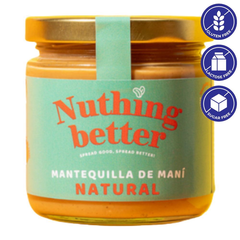 Nuthing Better Mantequilla de Mani Natural 230 gr
