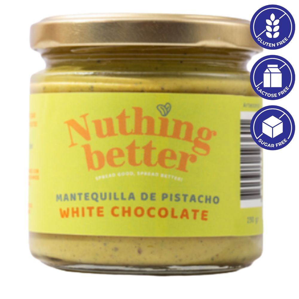 Nuthing Better Mantequilla de Pistacho White Chocolate 230 gr