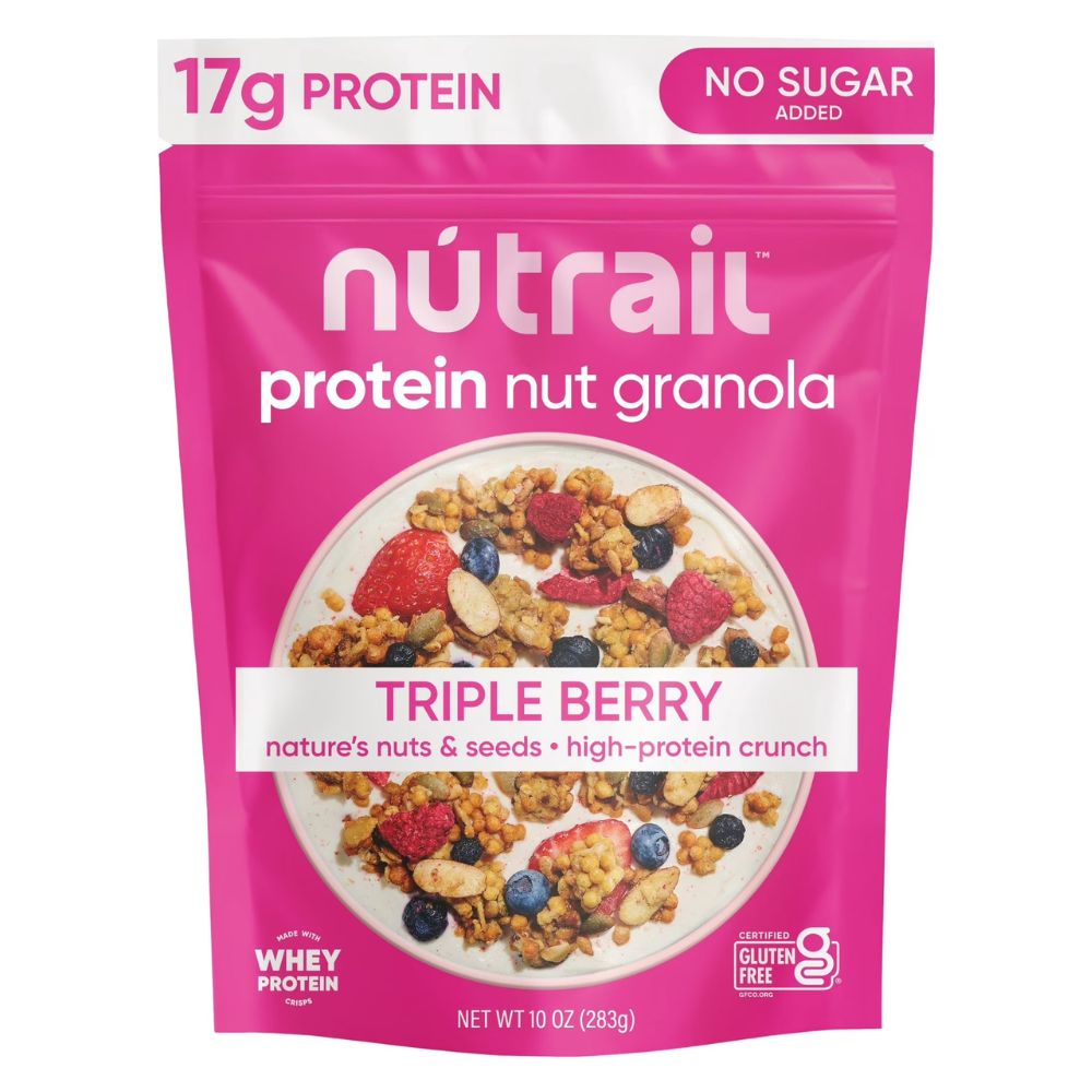 Nutrail Protein Nut Granola Triple Berry 283gr