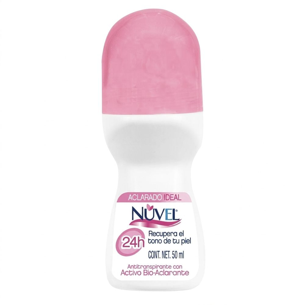 Nuvel Antitraspirante Roll-On Con Activo Bio-Aclarante 50ml
