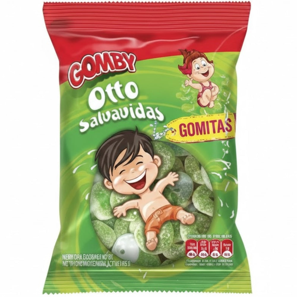 Gomby Gomitas Otto Salvavidas Manzana 100gr