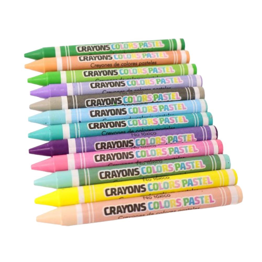 Ofimak Creyones de Cera Pasteles 12 Und