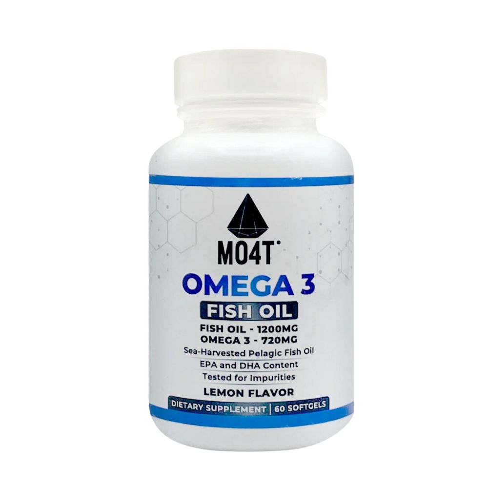 MO4T Omega 3 con EPA+DHA 60 Capsulas