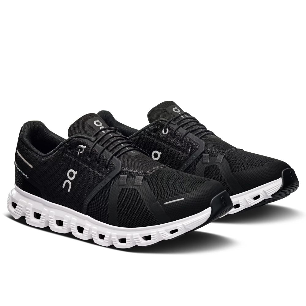 On Running Cloud 6 Black White Zapatos Para Caballeros