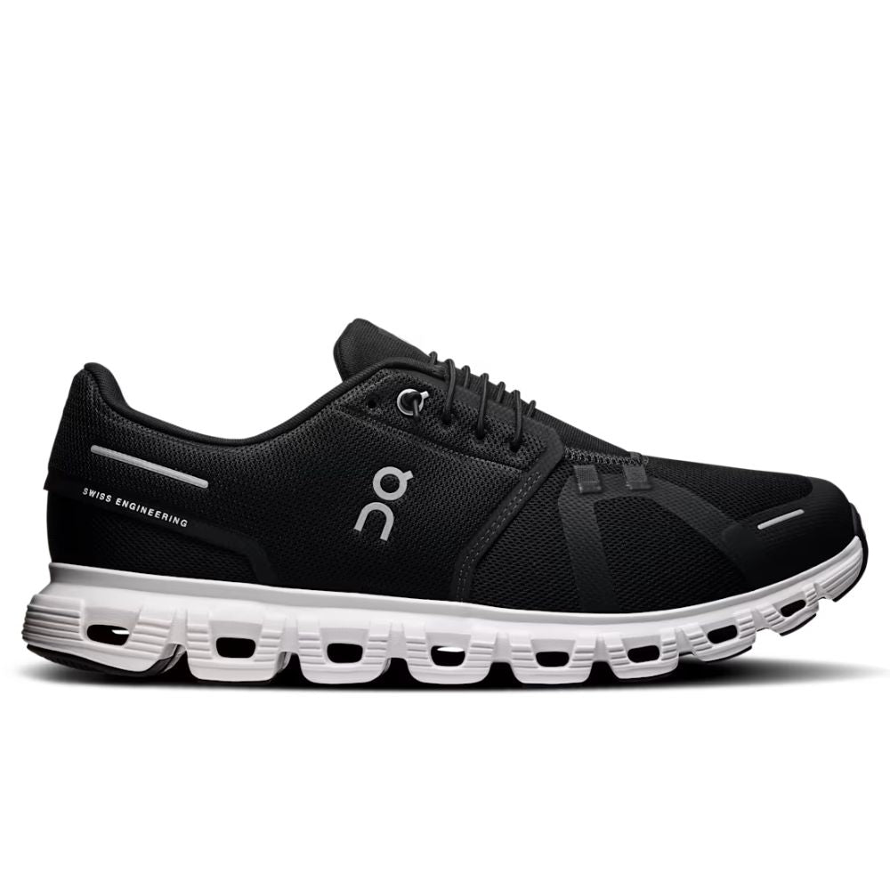 On Running Cloud 6 Black White Zapatos Para Caballeros