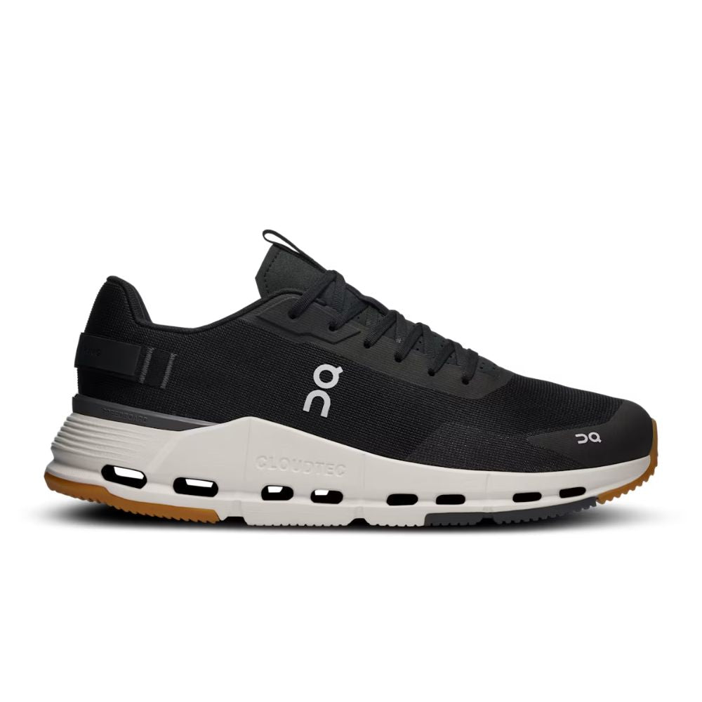 On Running Cloudnova Black Ivory Zapatos Para Caballeros