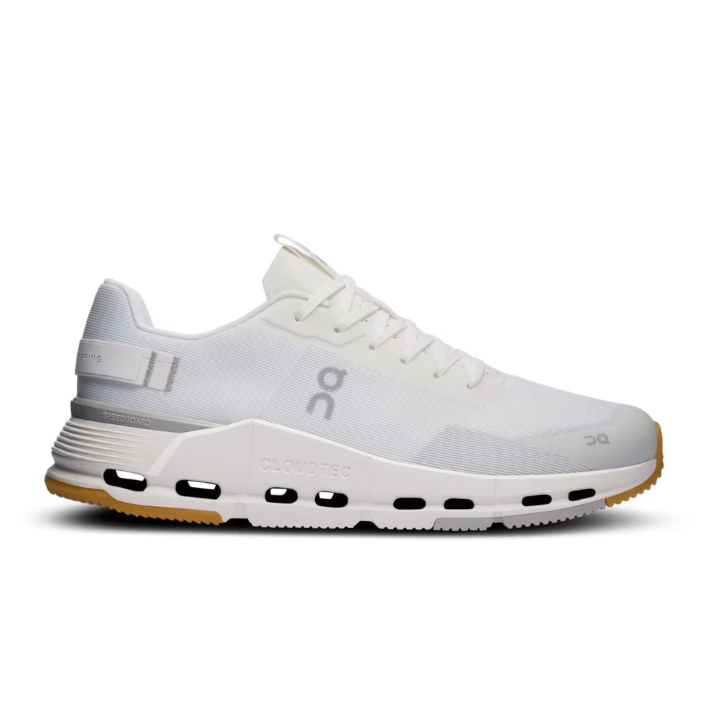 On Running Cloudnova White Ivory Zapatos Para Caballeros