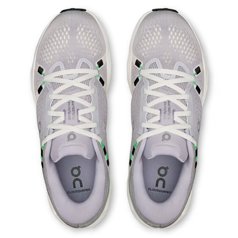 On Zapatos Para Damas Cloudsurfer 2 Lilac Ivory