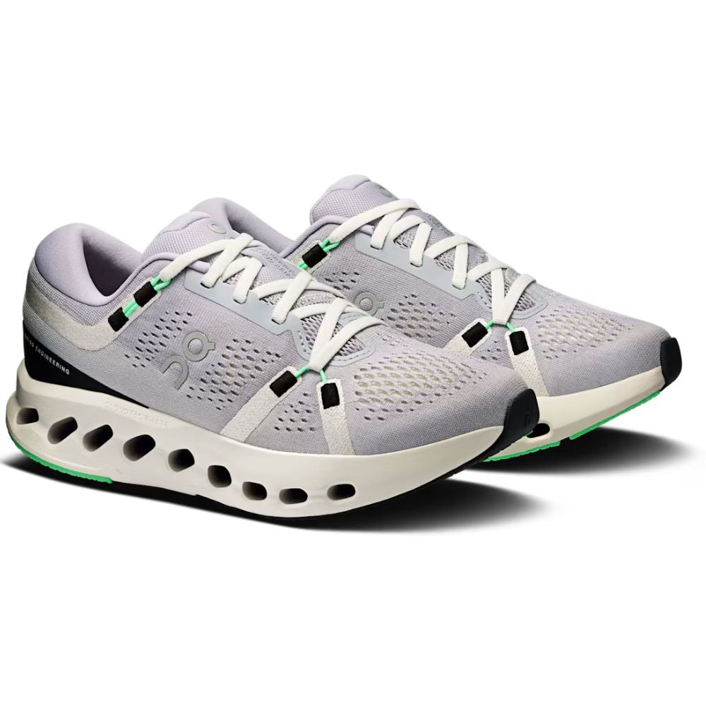 On Zapatos Para Damas Cloudsurfer 2 Lilac Ivory