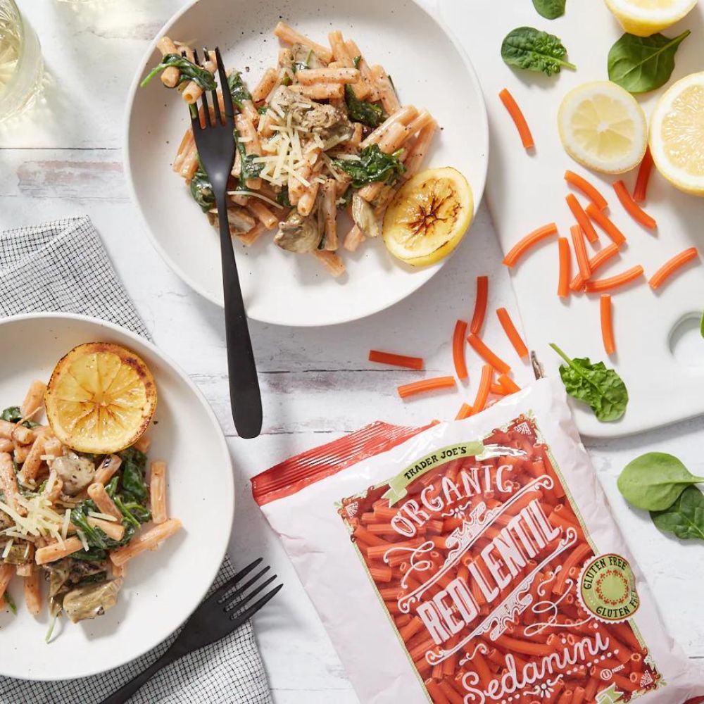 Trader Joe´s Organic Red Lentil Sedanini 340g