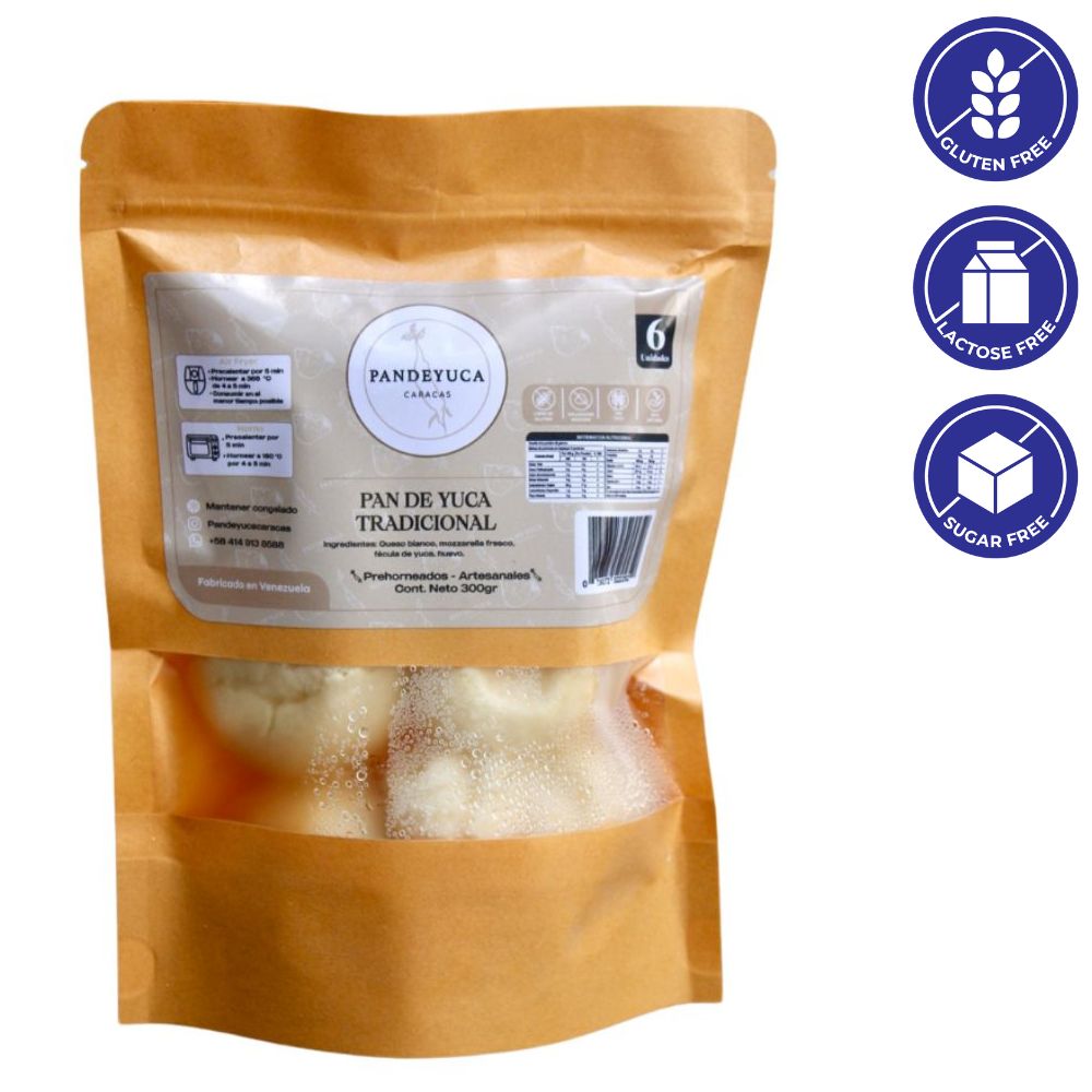 Pan de Yuca Tradicional 6 Und