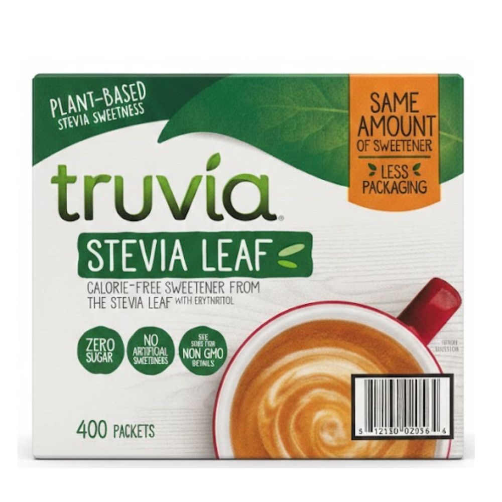 Edulcorante Natural Truvia Stevia 400 Sobres