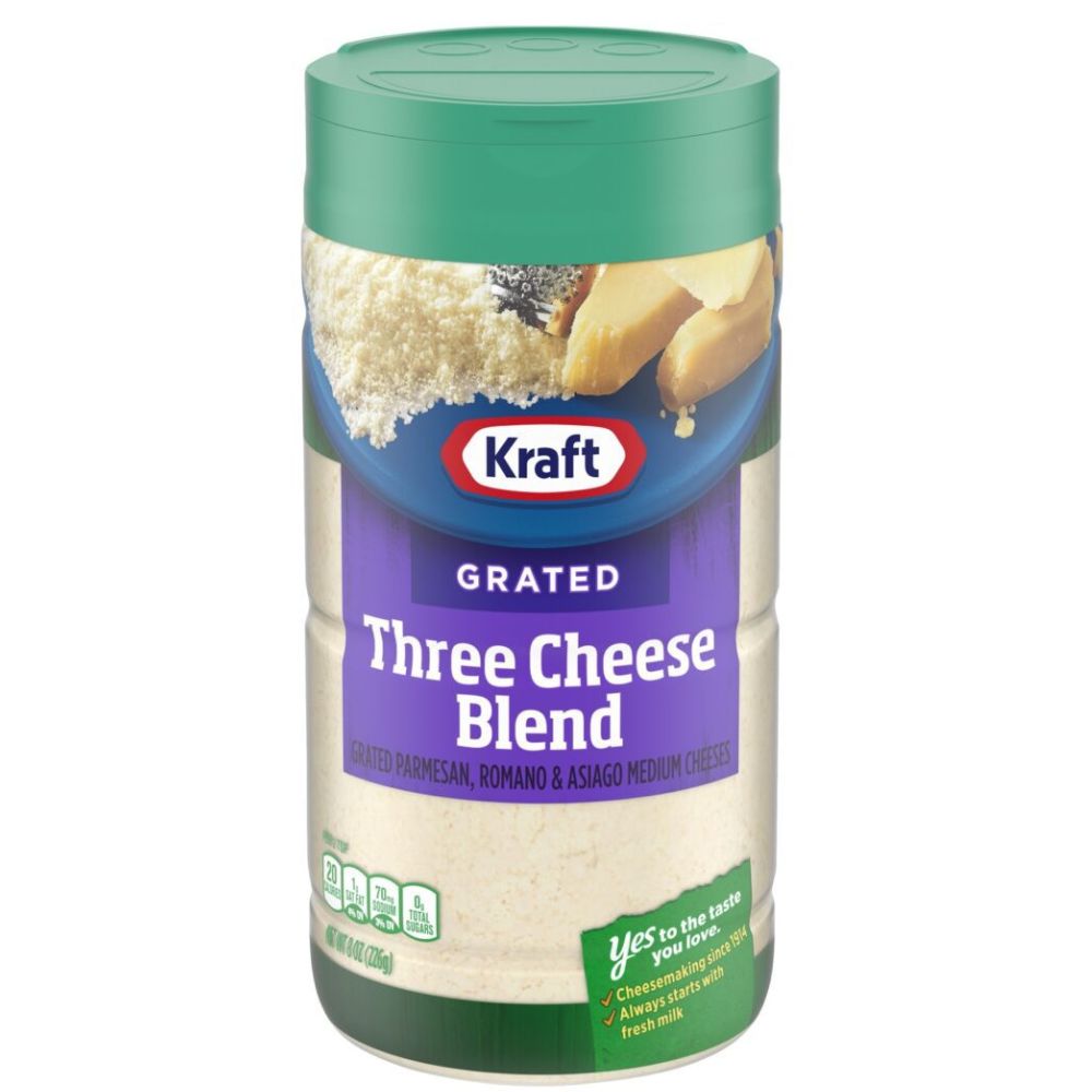 Kraft Grated Three Cheese Blend 226gr
