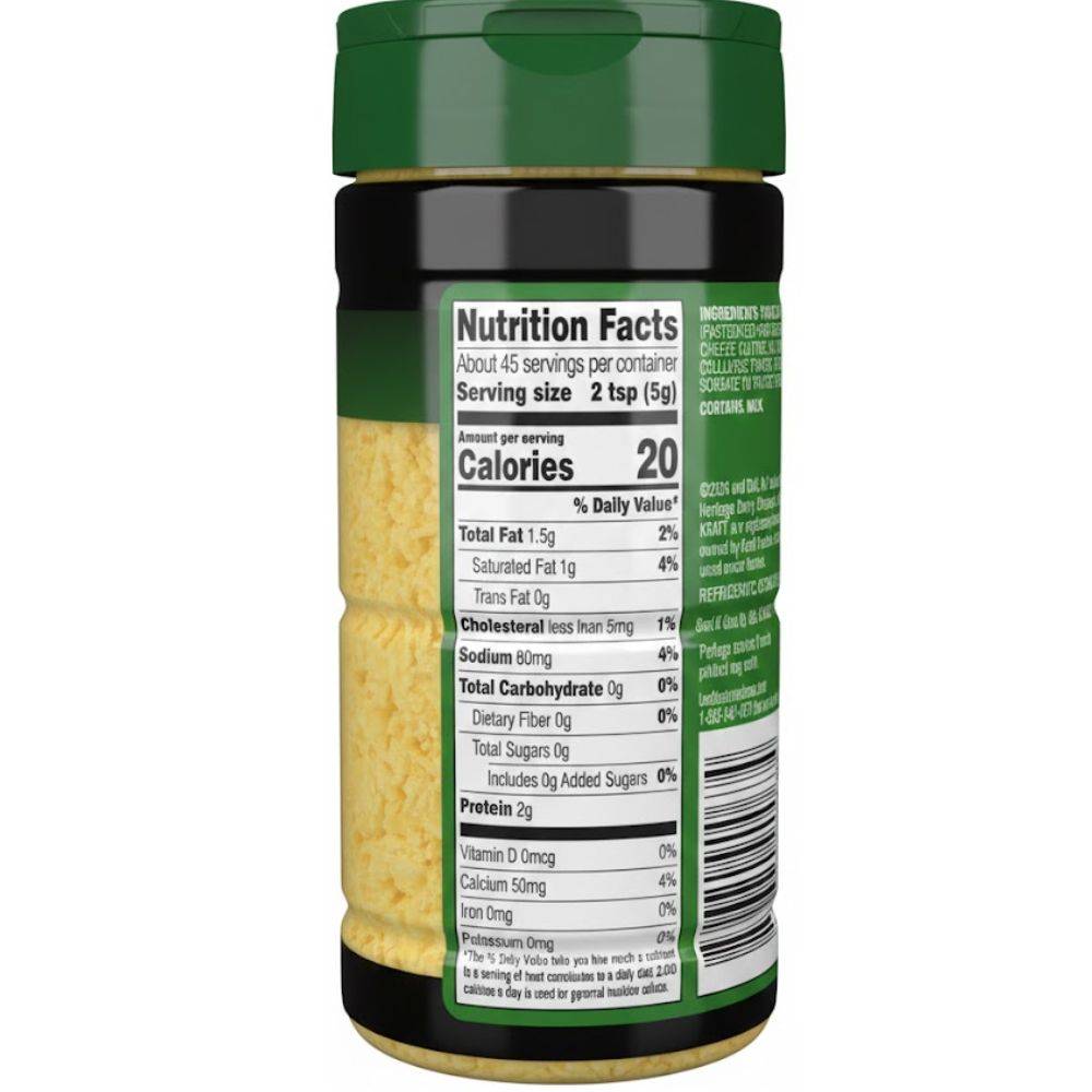Kraft Grated Parmesan Cheese 226gr