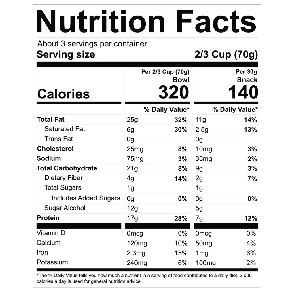Nutrail Protein Nut Granola Chocolate 283gr