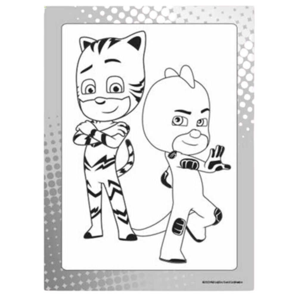 PjMasks Mi Increible Libro De Colorear y Actividades 24 pag
