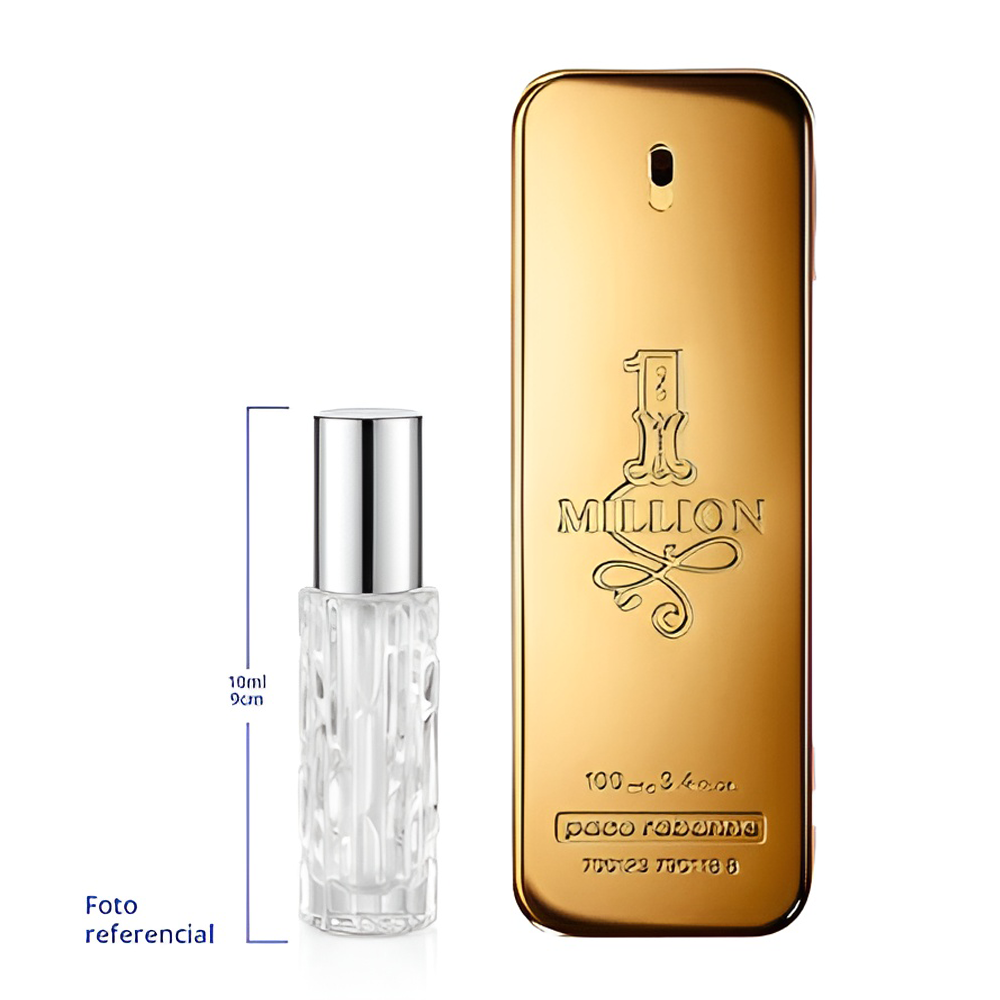 Paco Rabanne 1 Million Decant Travel Size Eau de Toilette For Men 10ml