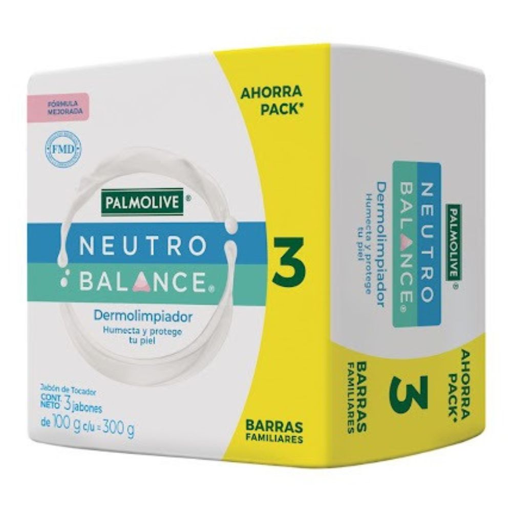 Palmolive Jabón En Barra Neutro Balance 3x100gr