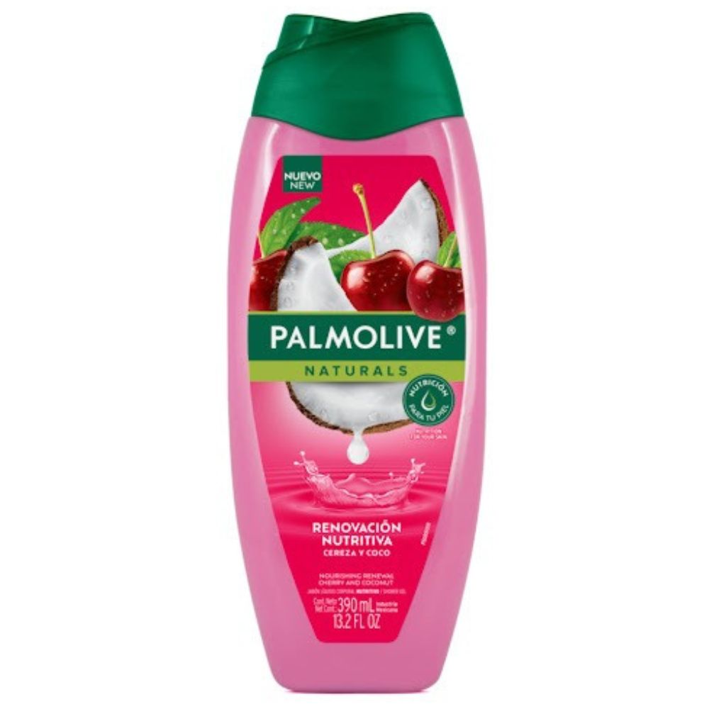 Palmolive Jabón Líquido Cereza-Coco 390ml