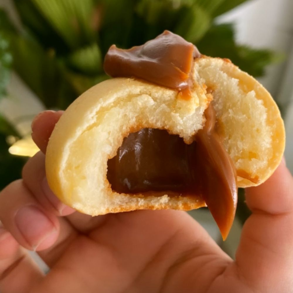 Pan De Yuca Con Dulce De Leche Sin Azucar 6 Und