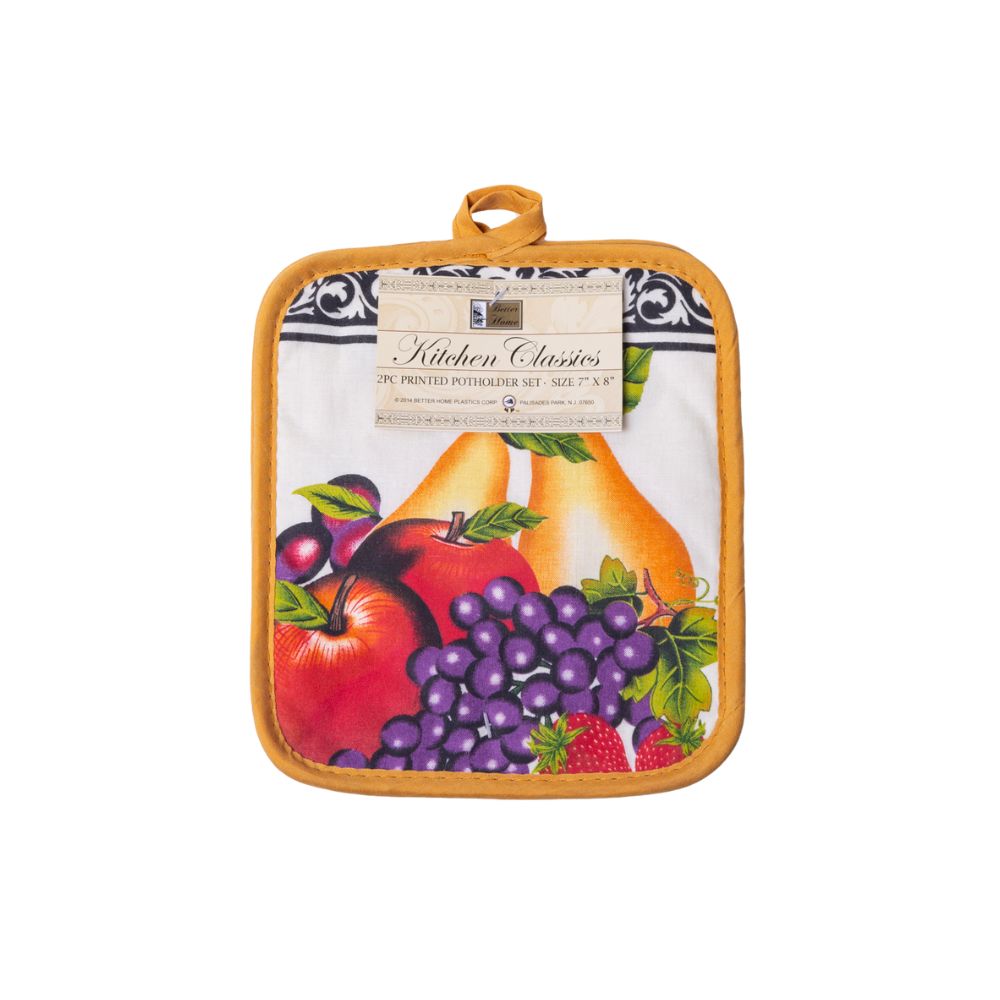 Potholder Set 2 Pieces Kitchen Classics