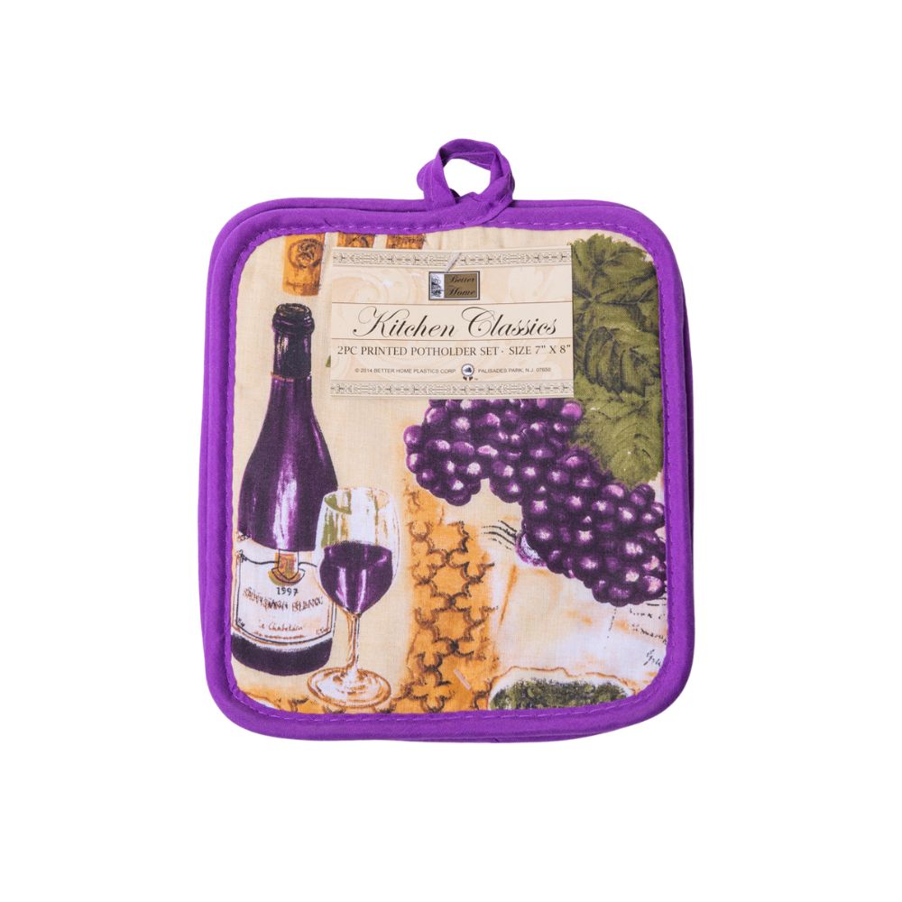 Potholder Set 2 Pieces Kitchen Classics