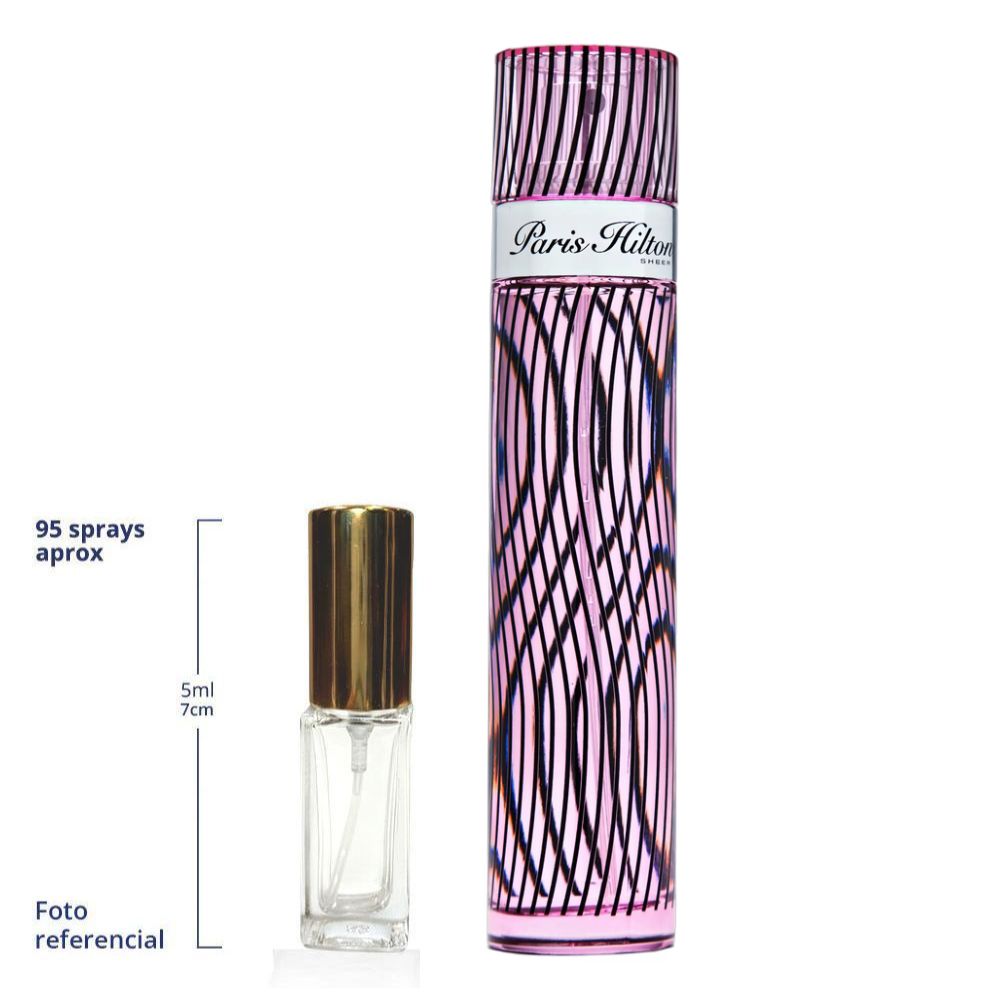 Paris Hilton Sheer Decant Travel Size Eau De Parfum For Woman