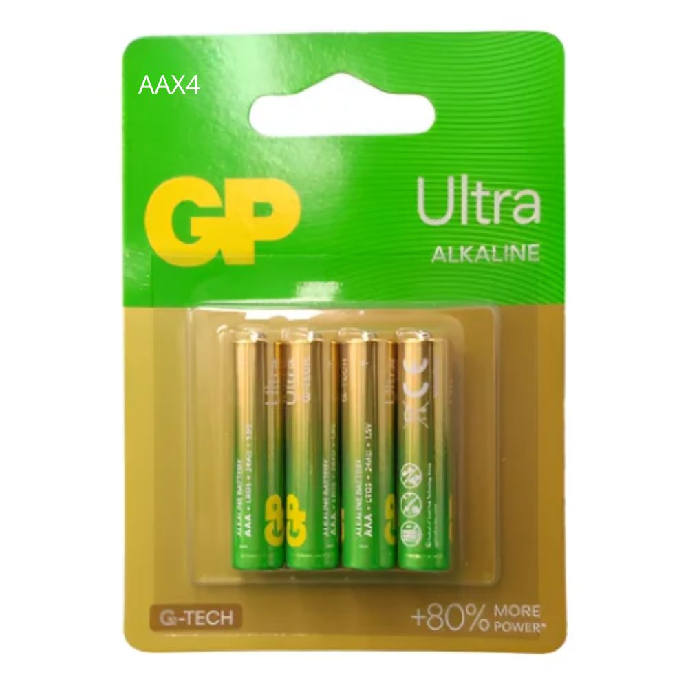 Pilas Gp Ultra Alcalina AA MOD-GP15AU-2U4 Blister 4 Und