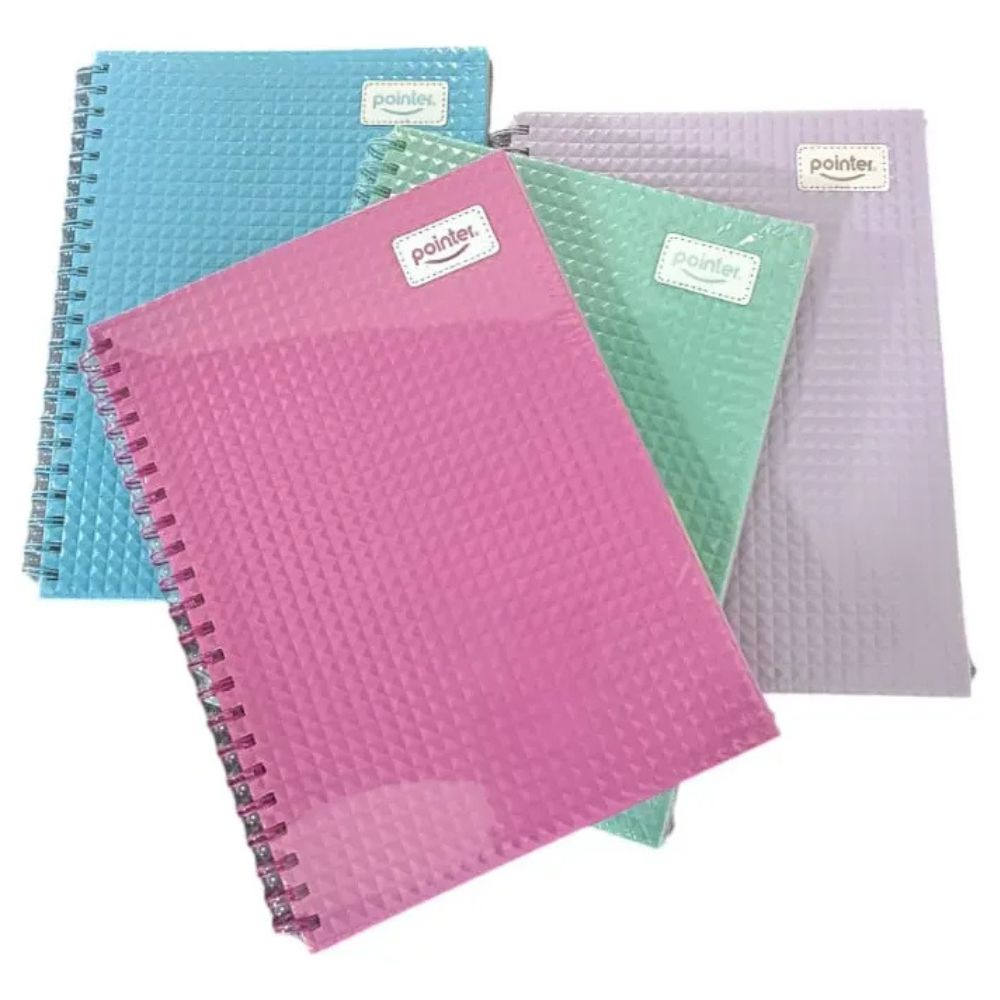 Pointer Libreta Espiral My Way 3 Materias Colores Variados