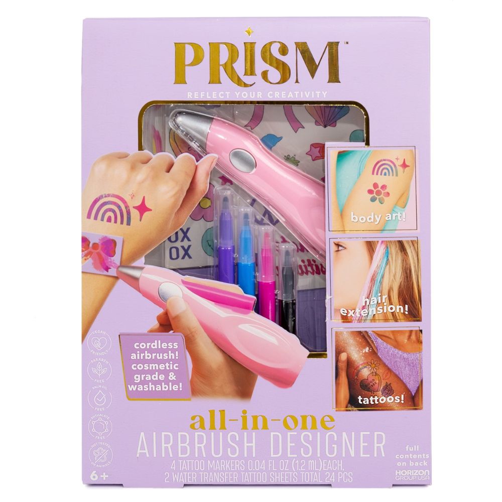 Prism Diseñador De Aerografo Multicolor Todo En Uno 6+