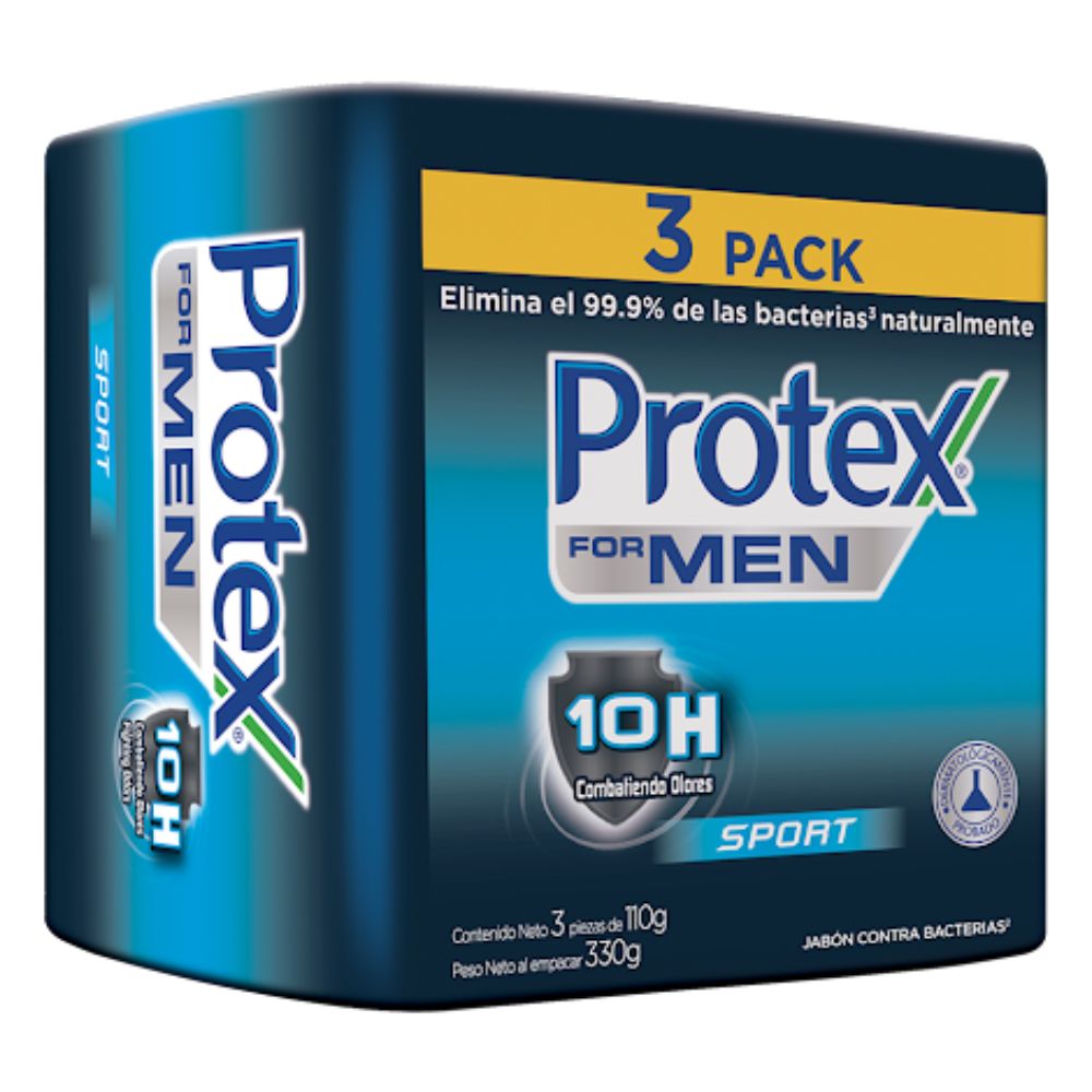 Protex Jabón En Barra Men Sport 3x110gr