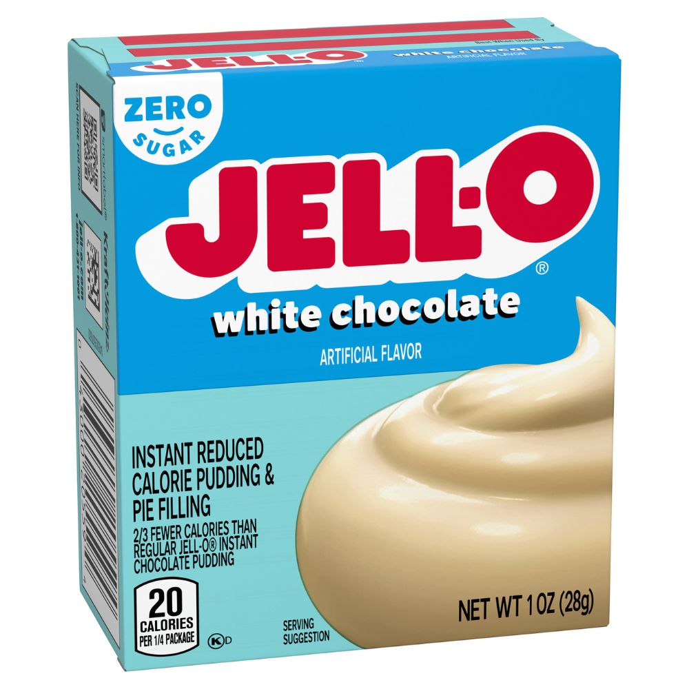 Pudding Jell-o White Chocolate Zero Sugar 28gr