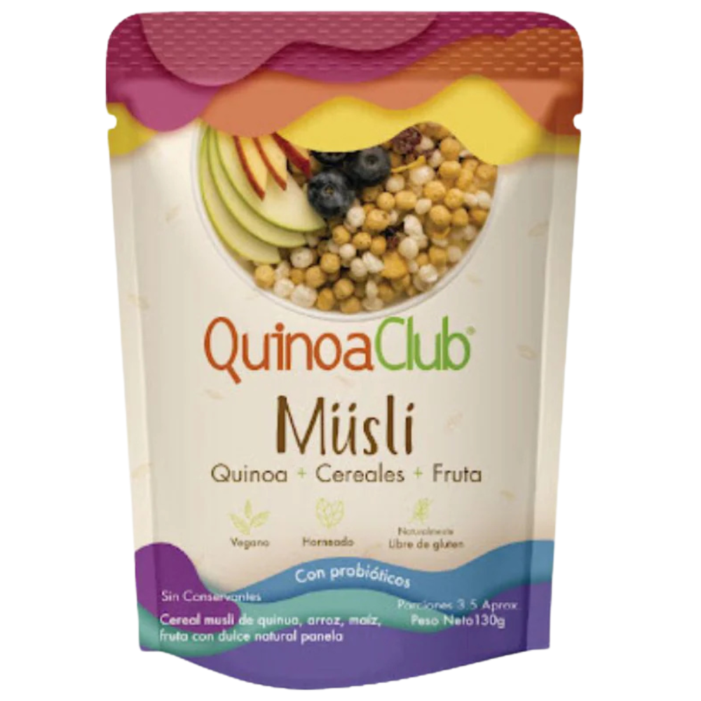 QuinoaClub Musli Sin Gluten 130grs