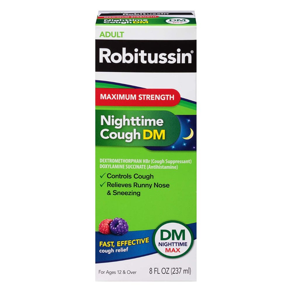 Robitussin Nighttime Cough DM Maximum Strength 237ml